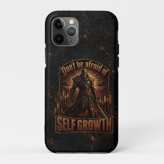 Don’t Be Afraid of Self Growth Dark Cracked Case-Mate iPhone Case