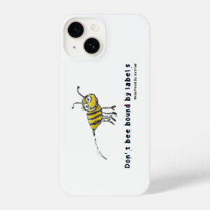 Don’t Bee Bound by Labels iPhone Case