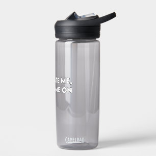 Don’t Hate Me Sarcastic Bold Graphic Water Bottle