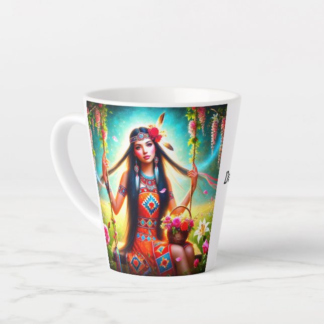 Don’t judge a book by its cover -  latte mug (Left Angle)