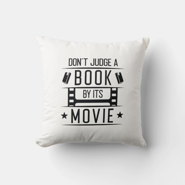 Don’t Judge A Book By Its Movie Cushion (Front)