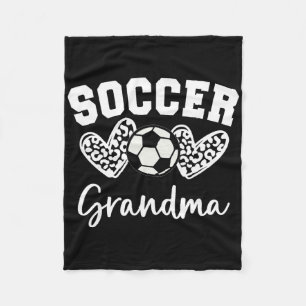 Don’t Let The Pretty Face Fool You I’m A Soccer Be Fleece Blanket
