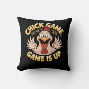 Don’t Look at the Chicken The Funny Game  Cushion