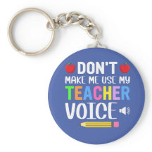 Don’t make use my teacher Voice  