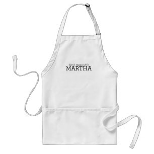 Don’t Mess with Martha Apron