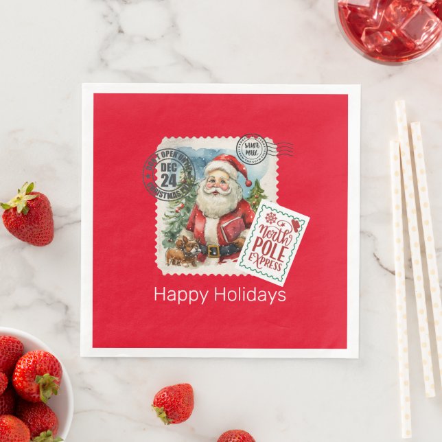 Don’t Open Until Christmas Paper Napkins (Insitu)