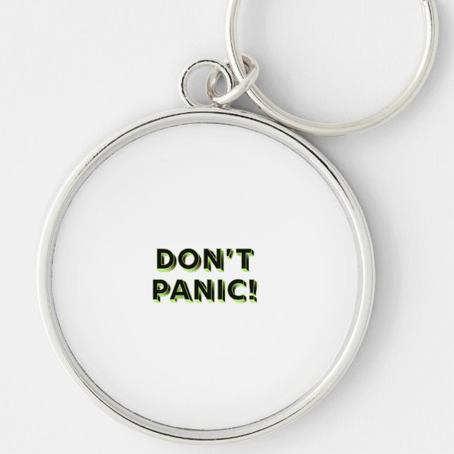 Don’t Panic Key Ring (Front)