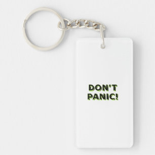 Don’t Panic Key Ring