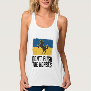 Don’t Push The Horses Vintage Horse Singlet