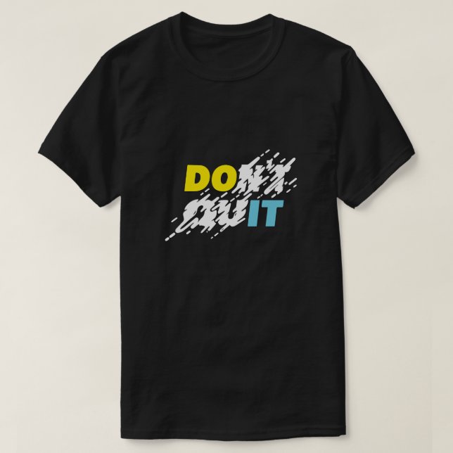 "Don’t Quit" Motivational T-Shirt (Design Front)