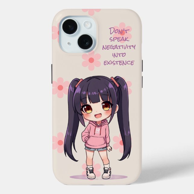 Don’t speak negativity into existence Case-Mate iPhone case (Back)
