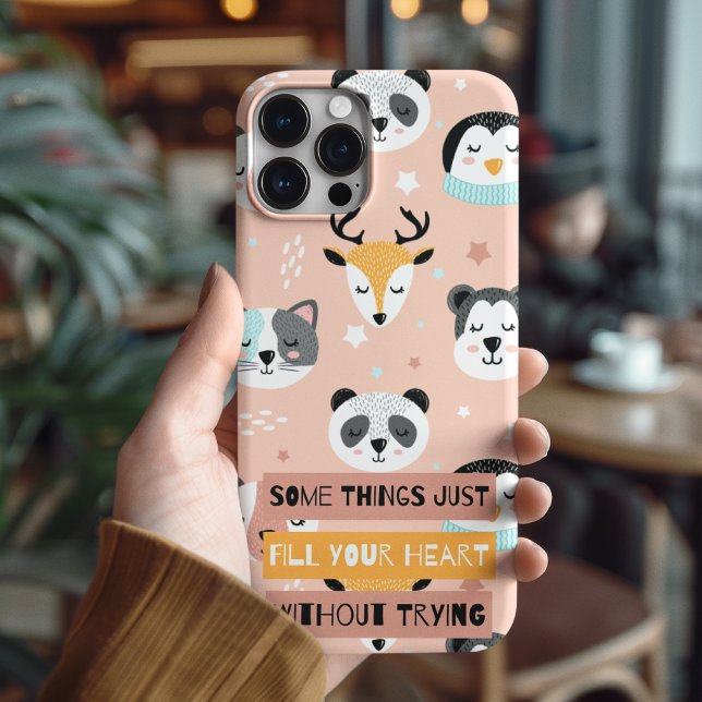 Don’t Touch My Phone – Cute Animal Face Phone Case (Creator Uploaded)
