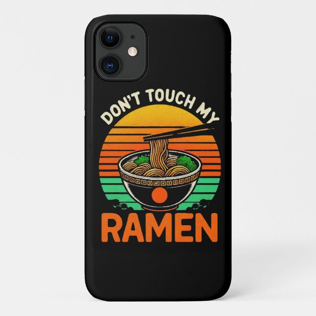  Don t Touch Ramen Lover Case-Mate iPhone Case (Back)