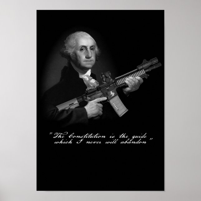 “Don’t Tread on George” Poster (Front)