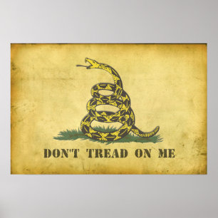 Don’t Tread On Me 24”x20” Poster