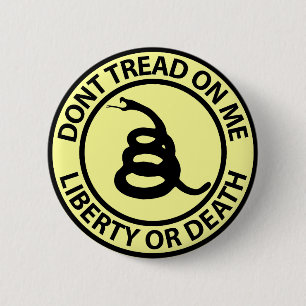 Don’t Tread on Me 6 Cm Round Badge