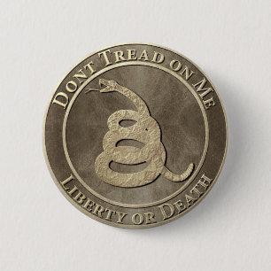 Don’t Tread on Me 6 Cm Round Badge