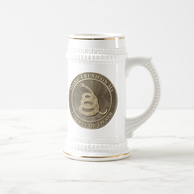 Don’t Tread on Me Beer Stein (Right)