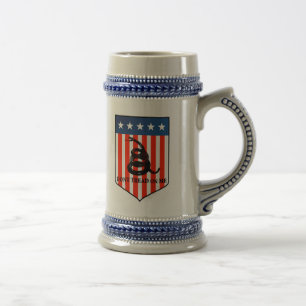 Don’t Tread on Me Beer Stein