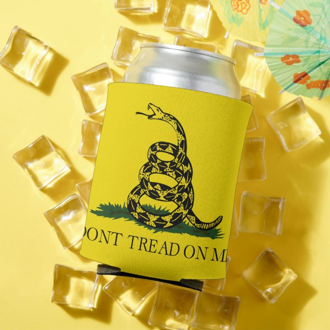 Don’t Tread on Me Gadsden Flag Cooler – Patriotic (In Situ Summer)