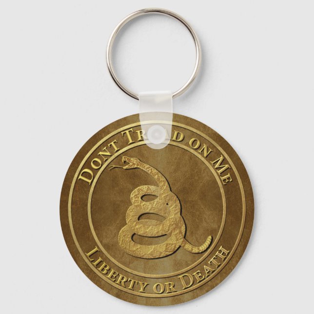 Don’t Tread on Me Key Ring (Front)