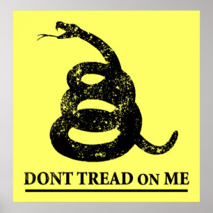 Don’t Tread on Me Poster