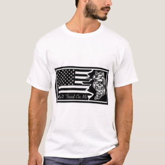 Don’t Tread On Me Skull Snake Flag  © FB @ #  T-Shirt