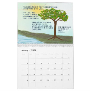 Don’t Worry monthly Calendar