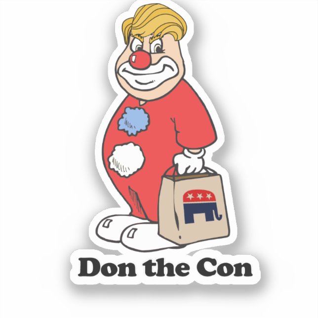 Don the con -- Anti-Trump Design - - Political -.p (Front)