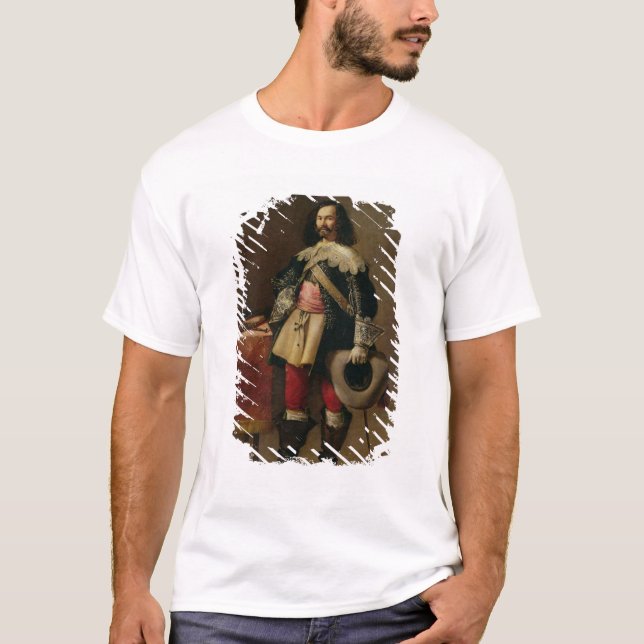 Don Tiburcio de Redin y Cruzat (oil on canvas) T-Shirt (Front)