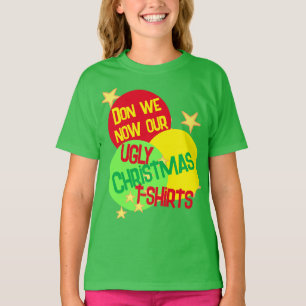 Don We Now Funny Ugly Christmas Kid's T-Shirt
