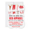 Don we now our Red apparel Christmas Invitations