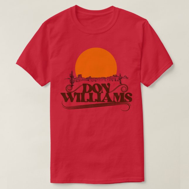 Don Williams Rising Sun T-Shirt (Design Front)