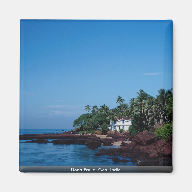 Dona Paula, Goa, India Magnet (Front)