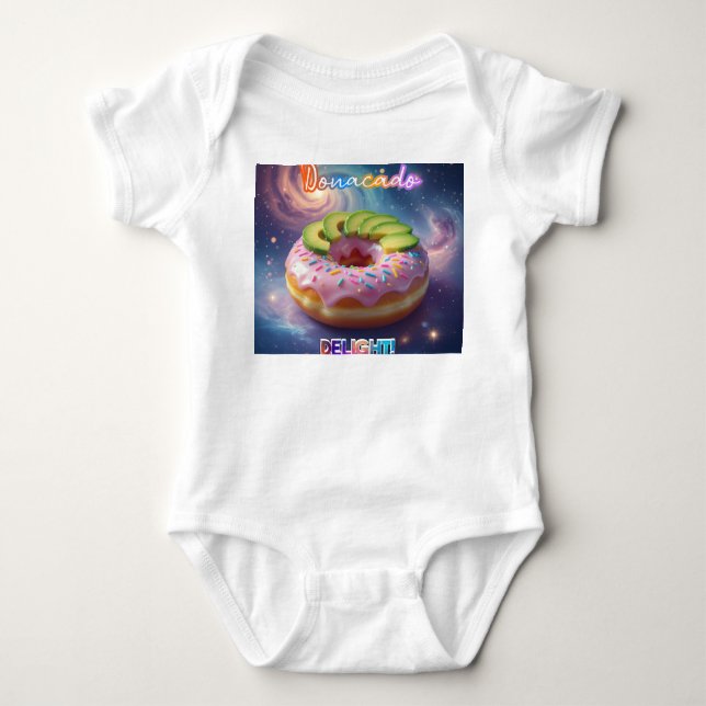 Donacado Delight! Baby Bodysuit | Onepiece (Front)