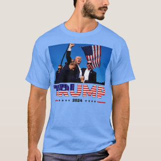 Donald 2024 Survived Shot At Election Rally T-Shirt
