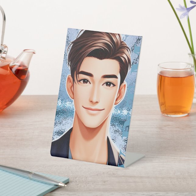 Donald . Animated Character Design Pedestal Sign (In SItu)