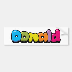 Donald Bumper Sticker