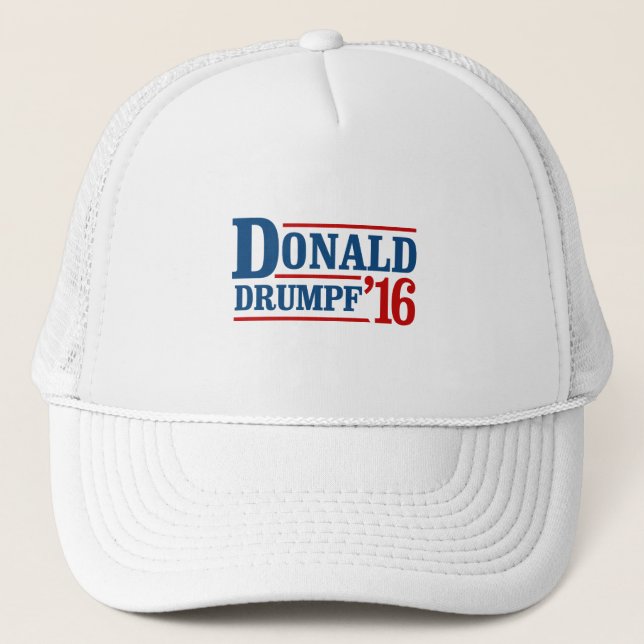 Donald Drumpf 16 - Trucker Hat (Front)