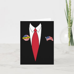 Donald Halloween Costume Shirt _ Cute President Card