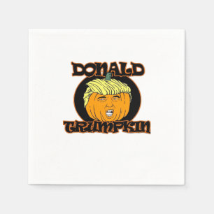Donald Halloween Costume Trumpkin Napkin