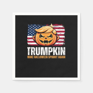 Donald Halloween - Trumpkin Make Halloween Spooky  Napkin