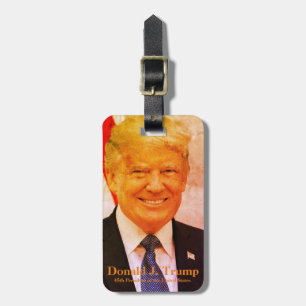 Donald J. Trump, 45th President of America Luggage Tag
