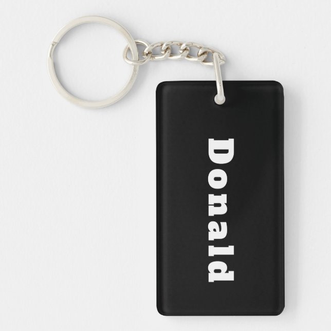 Donald Key Ring (Front)