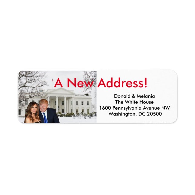 Donald & Melania: A new address (Front)