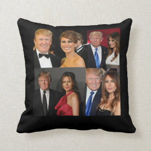 DONALD & MELANIA TRUMP CUSHION