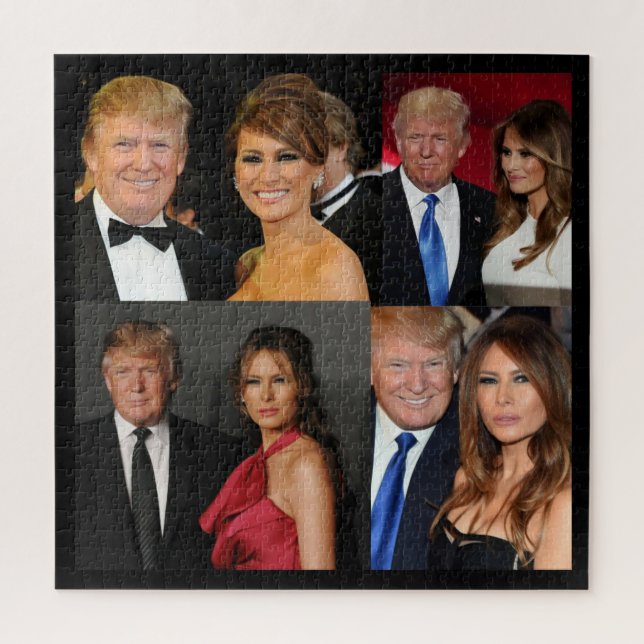 DONALD & MELANIA TRUMP JIGSAW PUZZLE (Vertical)