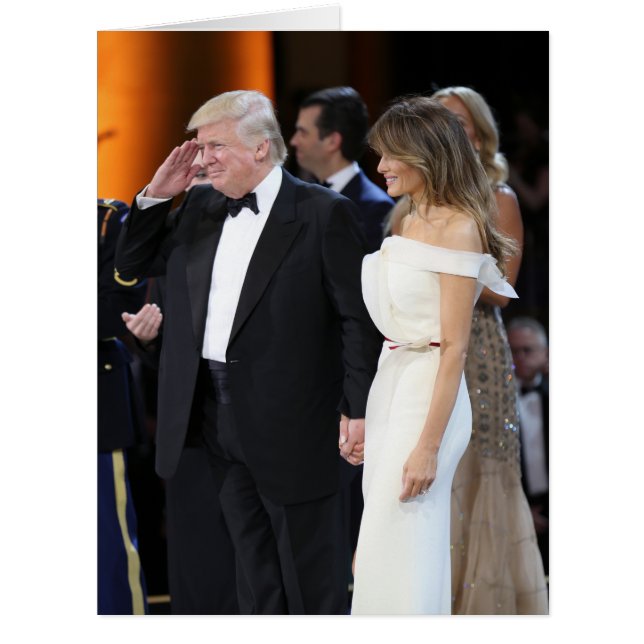 Donald & Melania Trump On Inauguration Day (Front)