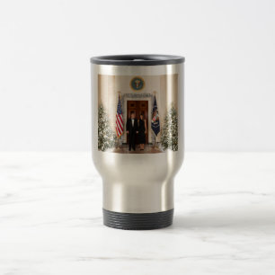 Donald & Melania Trump's Christmas White House Travel Mug