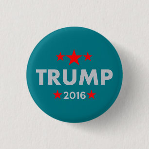 Donald Trump 2016 3 Cm Round Badge